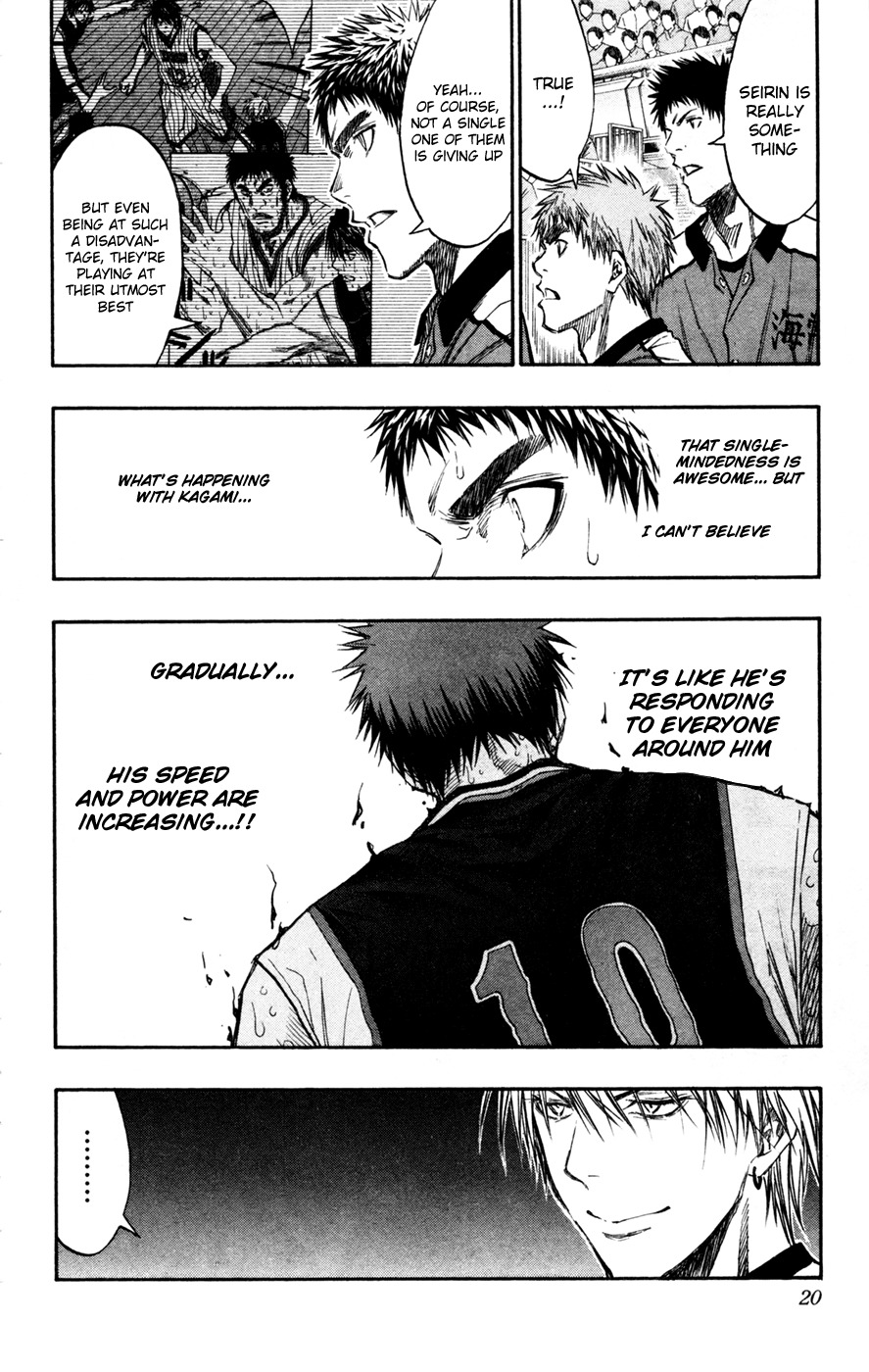 Kuroko no Basket Chapter 163 page 19 - Chapter 163: Seirin's Ace