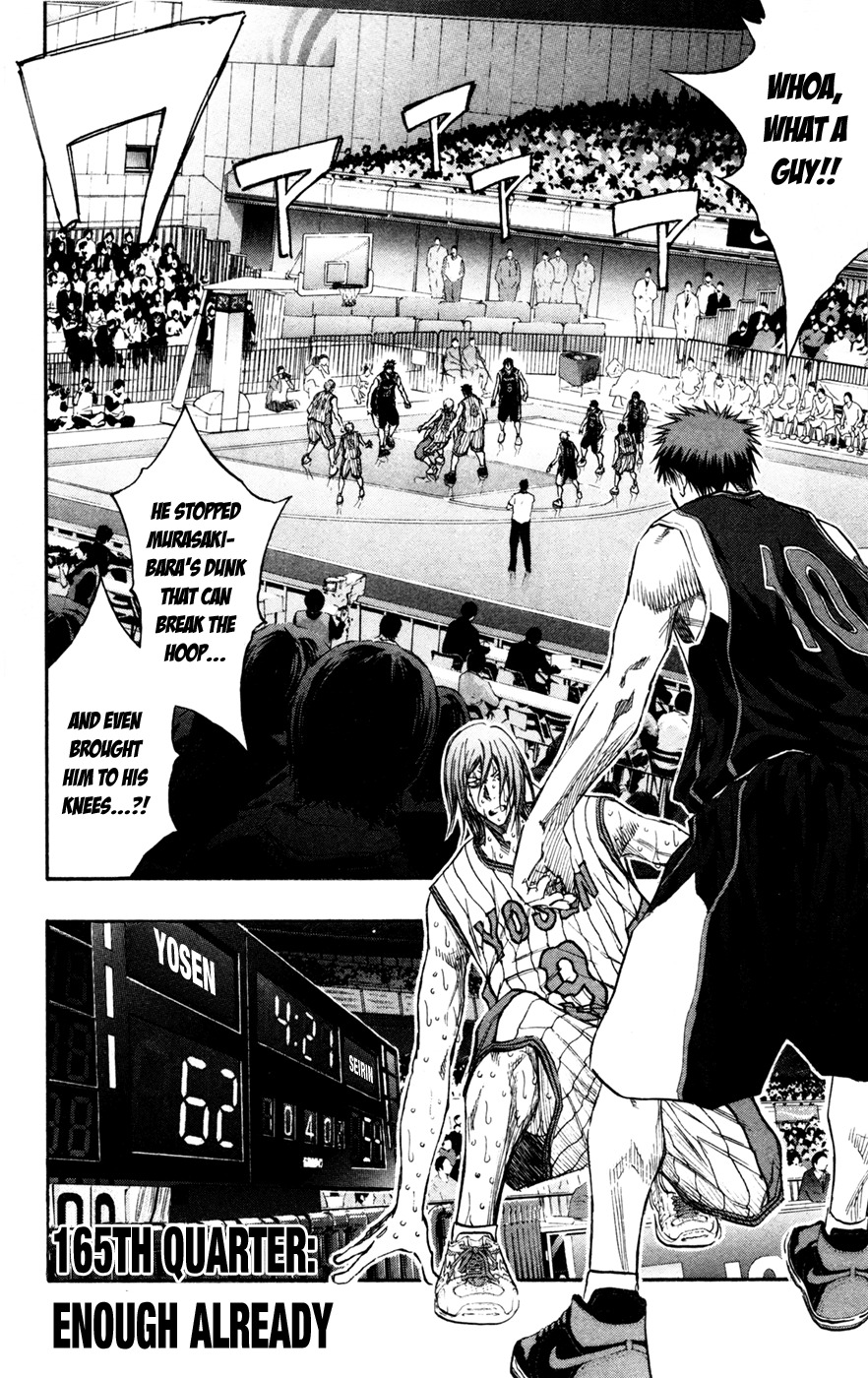 Kuroko no Basket Chapter 165 page 2 - Chapter 165: Enough Already