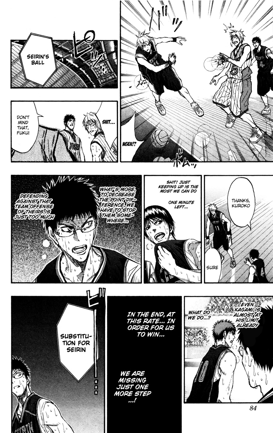 Kuroko no Basket Chapter 166 page 16 - Chapter 166: We'll Win!!!