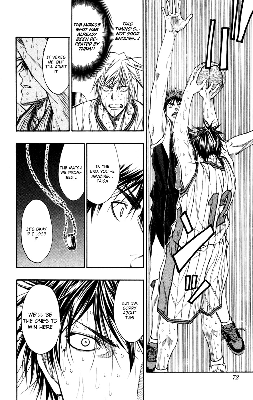 Kuroko no Basket Chapter 166 page 6 - Chapter 166: We'll Win!!!