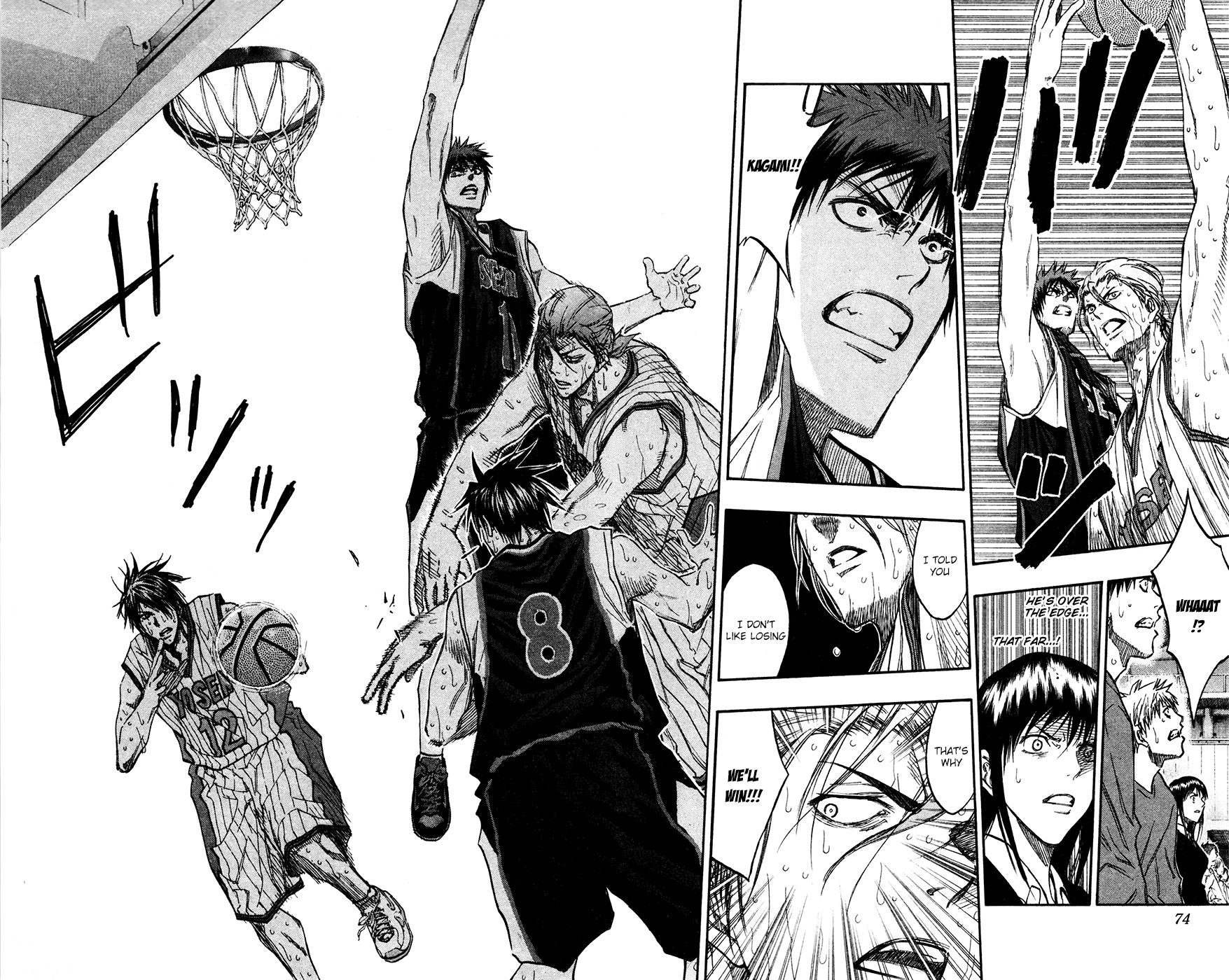 Kuroko no Basket Chapter 166 page 8 - Chapter 166: We'll Win!!!