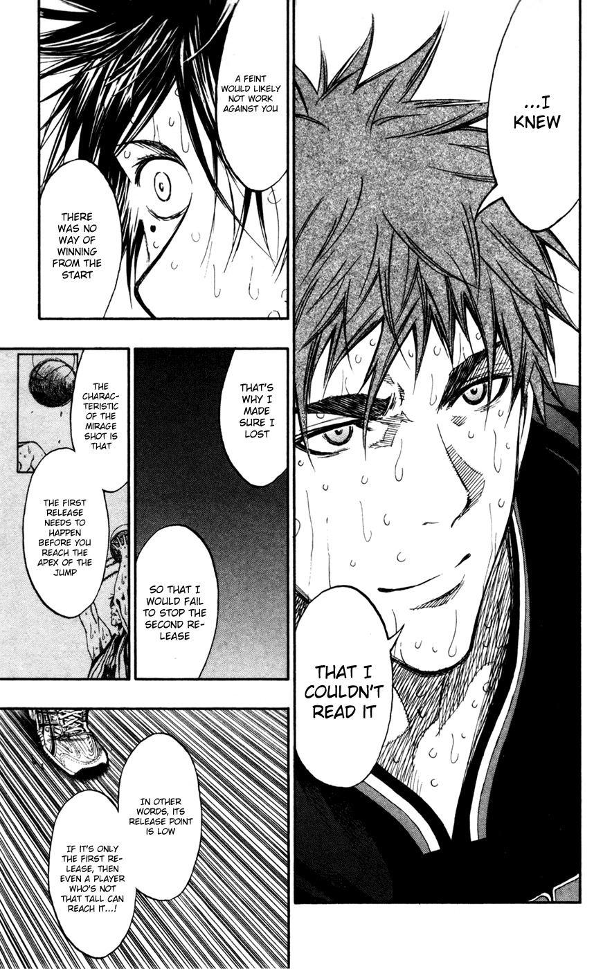 Kuroko no Basket Chapter 167 page 11 - Chapter 167: It's do or die!!!