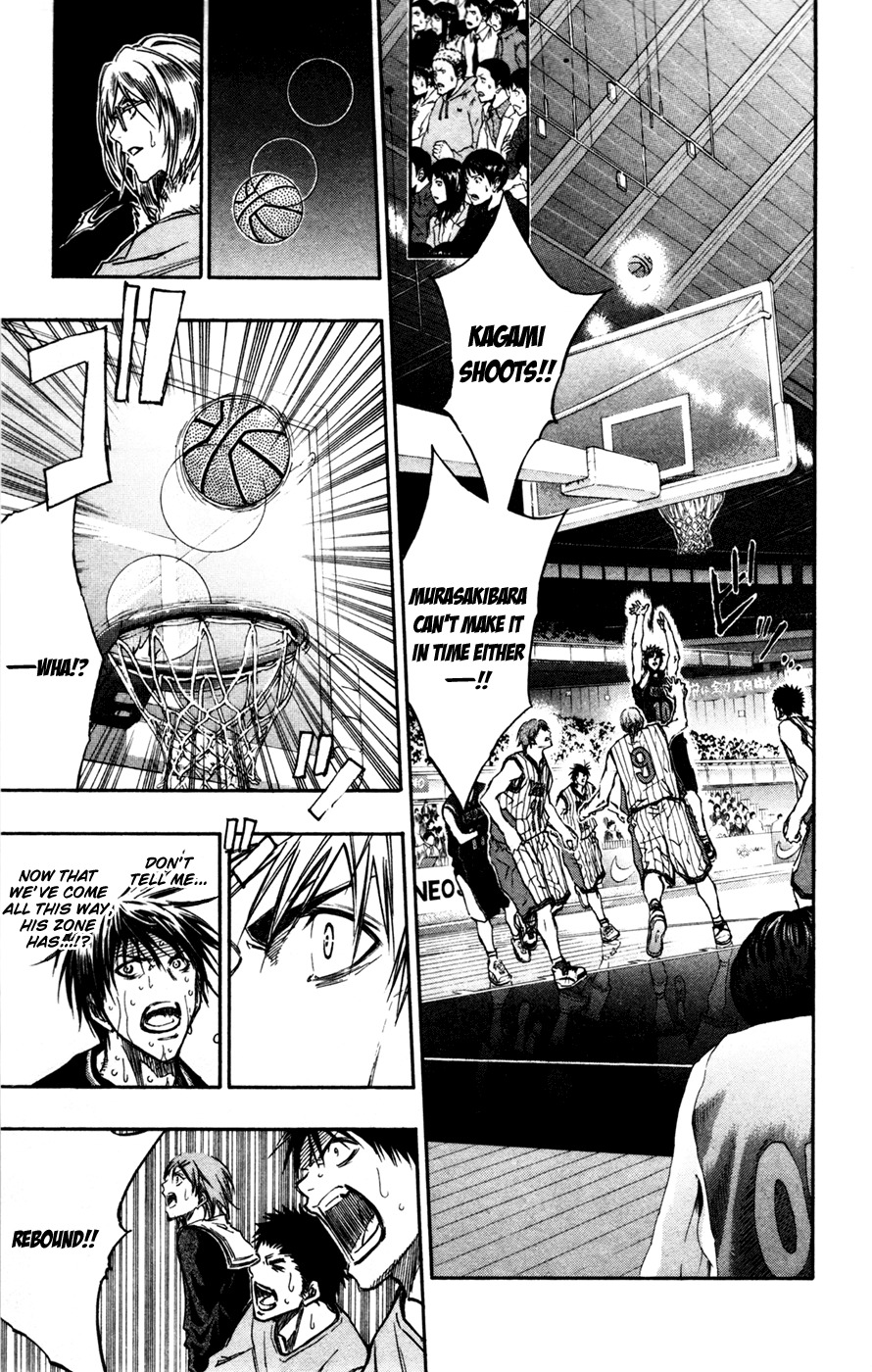 Kuroko no Basket Chapter 167 page 15 - Chapter 167: It's do or die!!!