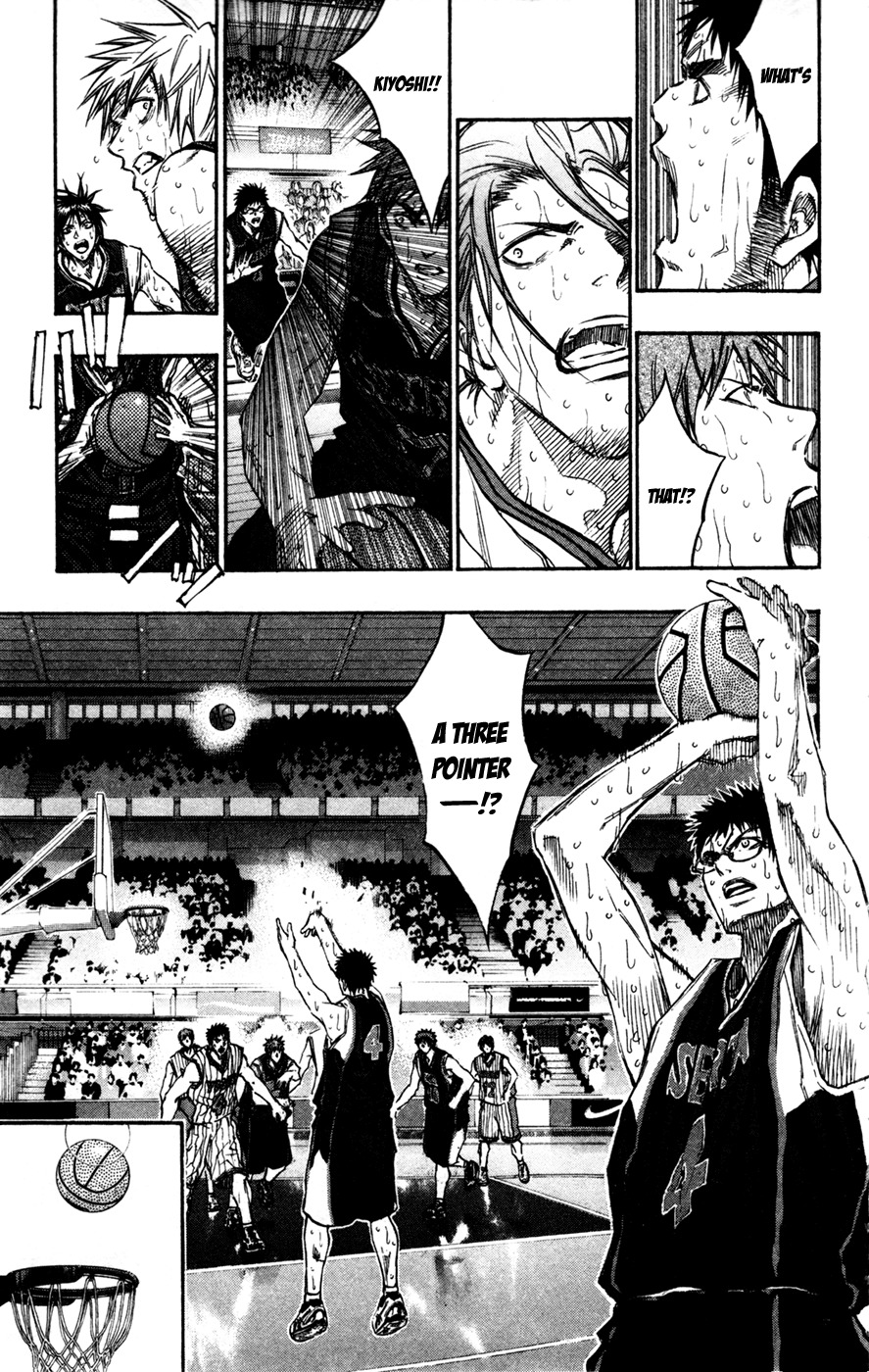 Kuroko no Basket Chapter 167 page 17 - Chapter 167: It's do or die!!!