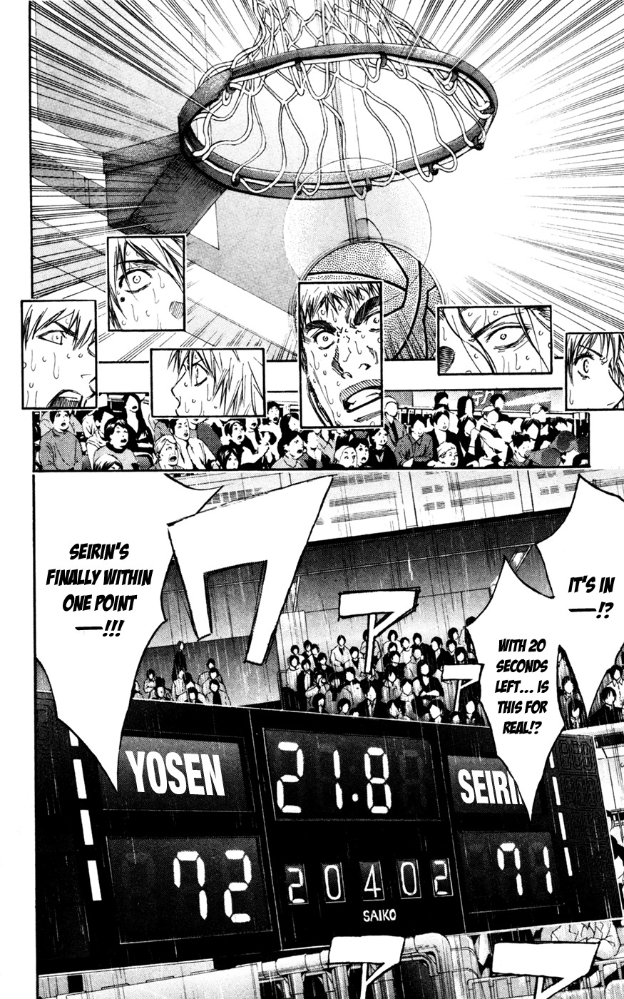 Kuroko no Basket Chapter 167 page 18 - Chapter 167: It's do or die!!!