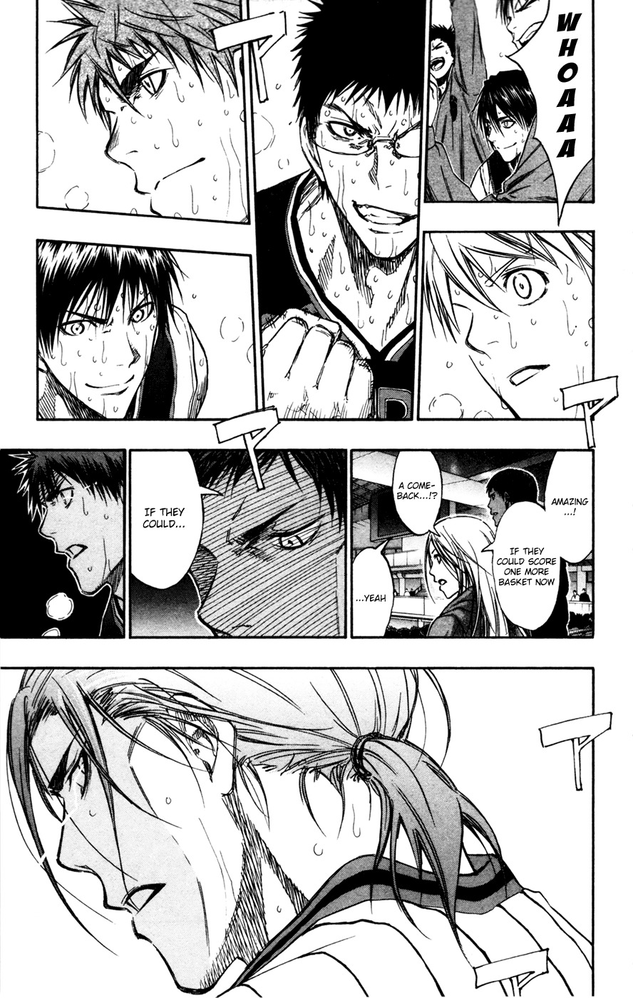 Kuroko no Basket Chapter 167 page 19 - Chapter 167: It's do or die!!!