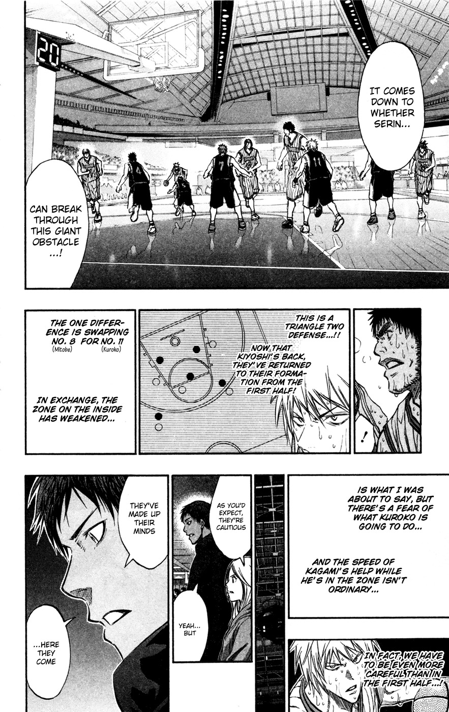 Kuroko no Basket Chapter 167 page 4 - Chapter 167: It's do or die!!!