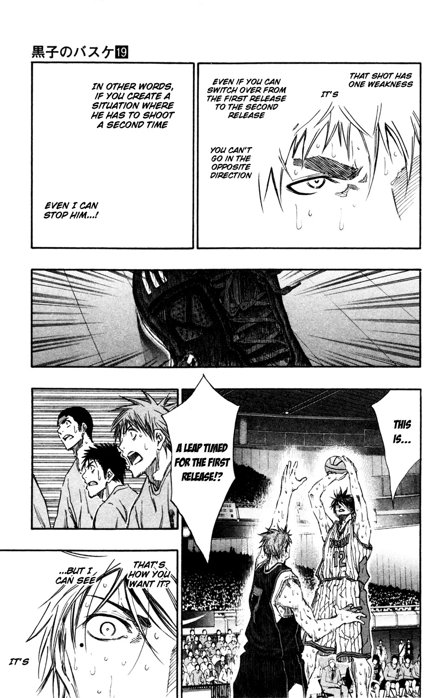 Kuroko no Basket Chapter 167 page 9 - Chapter 167: It's do or die!!!