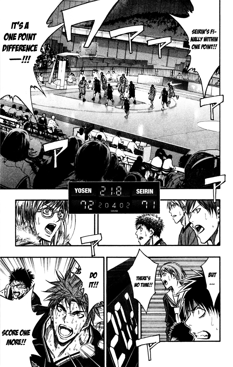 Kuroko no Basket Chapter 168 page 1 - Chapter 168: It's Over!!!