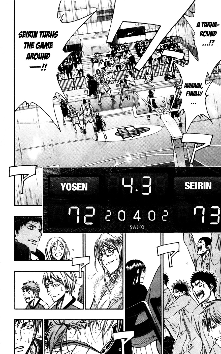 Kuroko no Basket Chapter 168 page 14 - Chapter 168: It's Over!!!