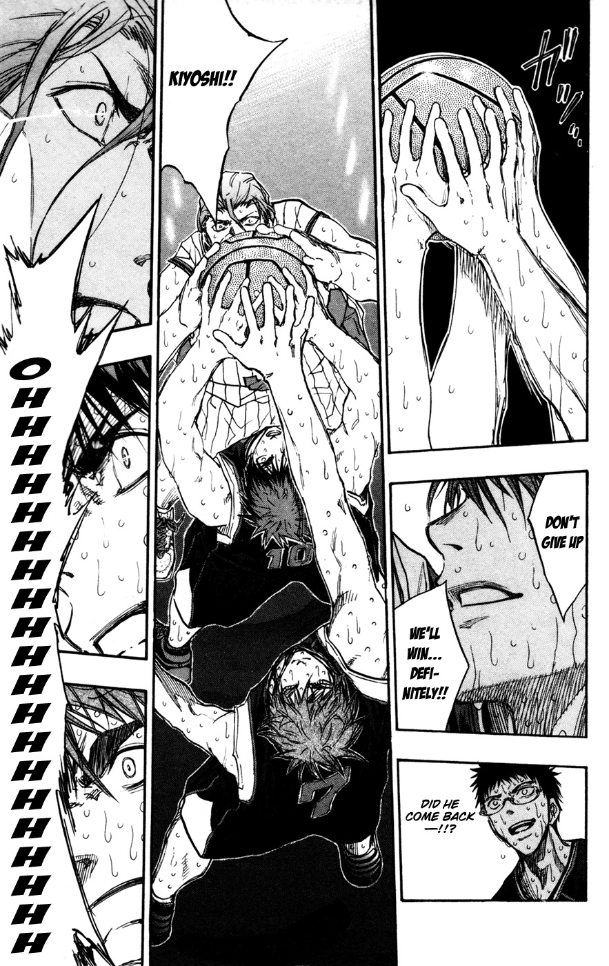 Kuroko no Basket Chapter 168 page 7 - Chapter 168: It's Over!!!