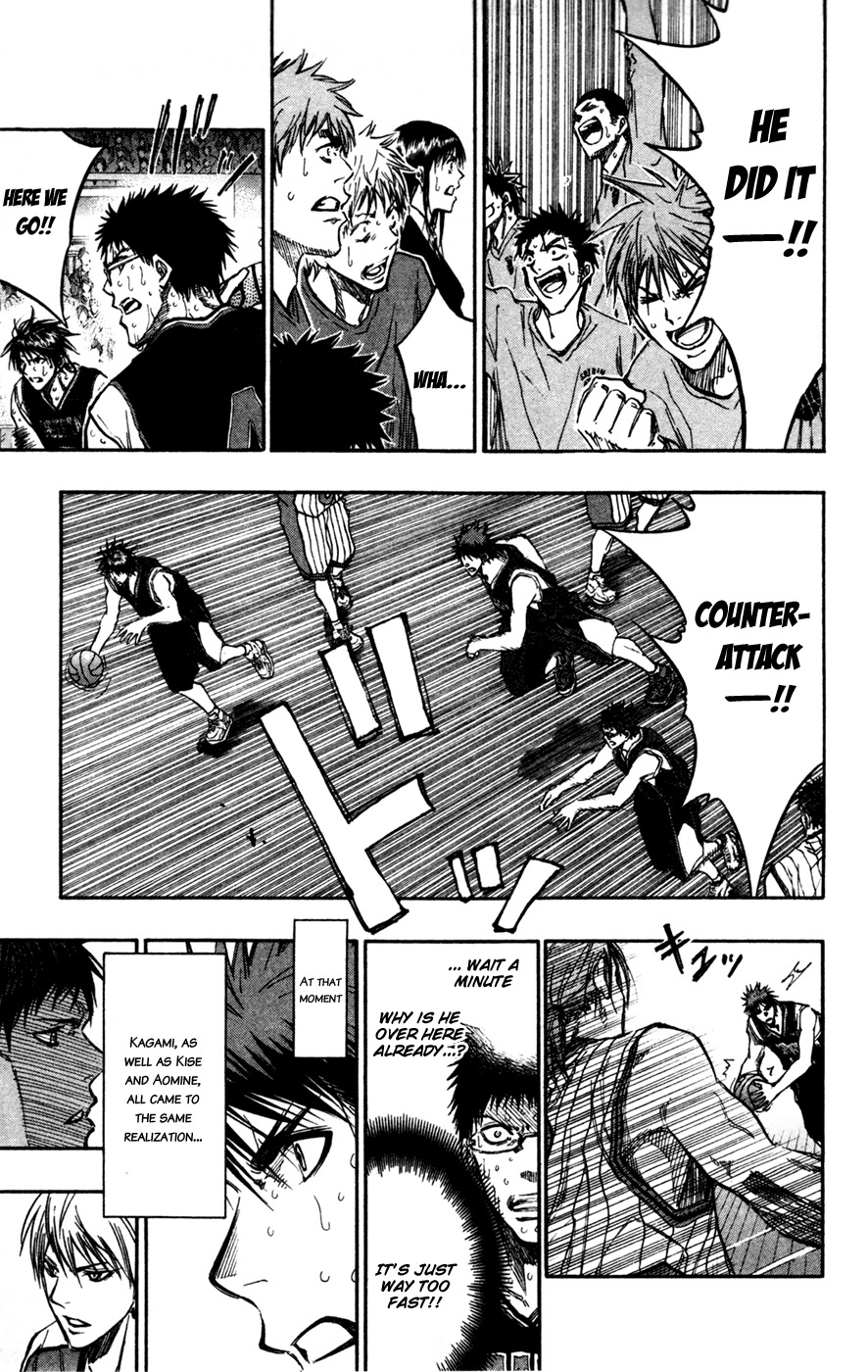 Kuroko no Basket Chapter 168 page 9 - Chapter 168: It's Over!!!