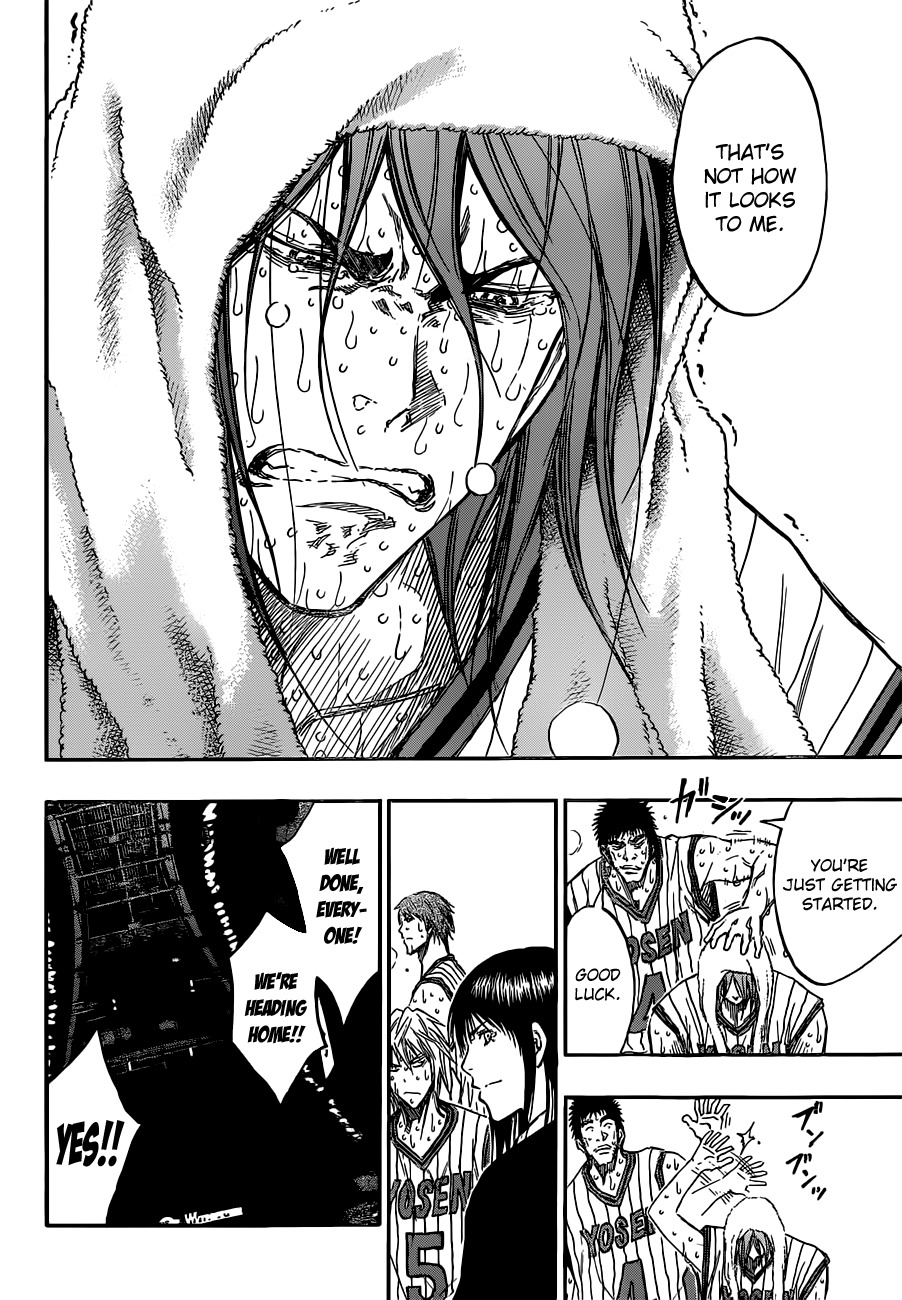 Kuroko no Basket Chapter 169 page 11 - Chapter 169: So, that's just how it is.