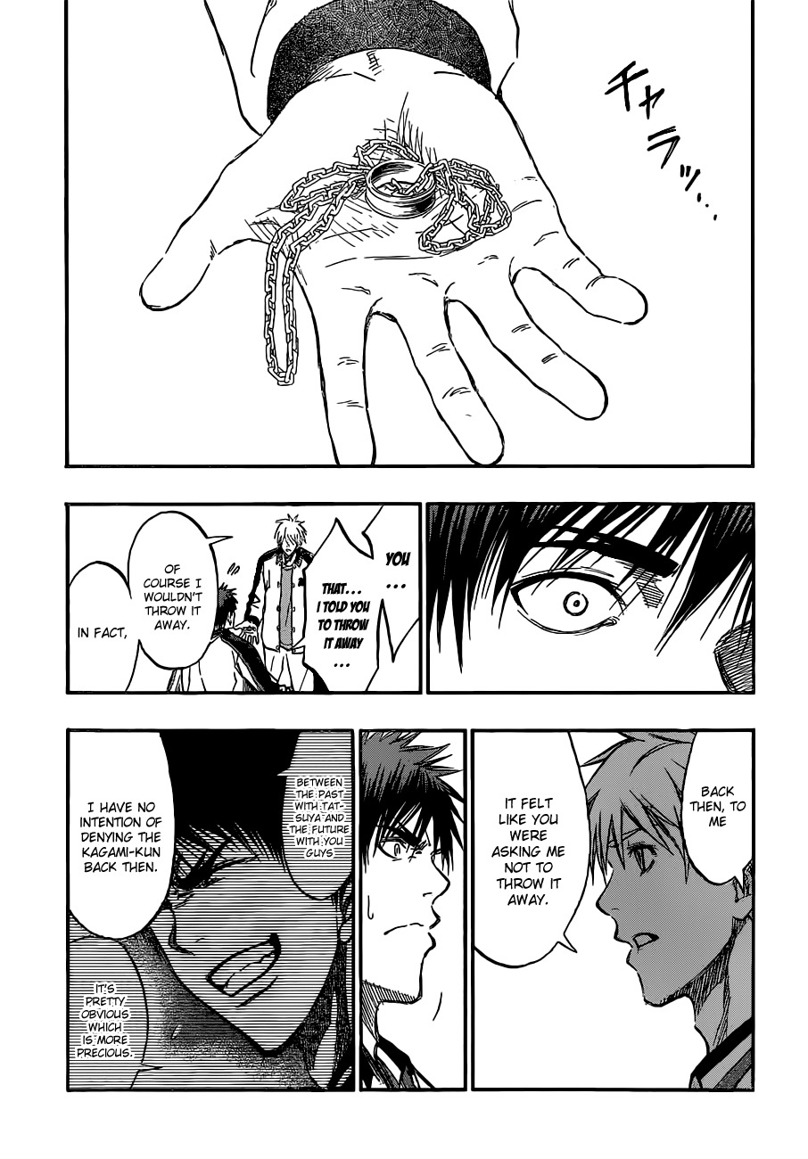 Kuroko no Basket Chapter 169 page 16 - Chapter 169: So, that's just how it is.