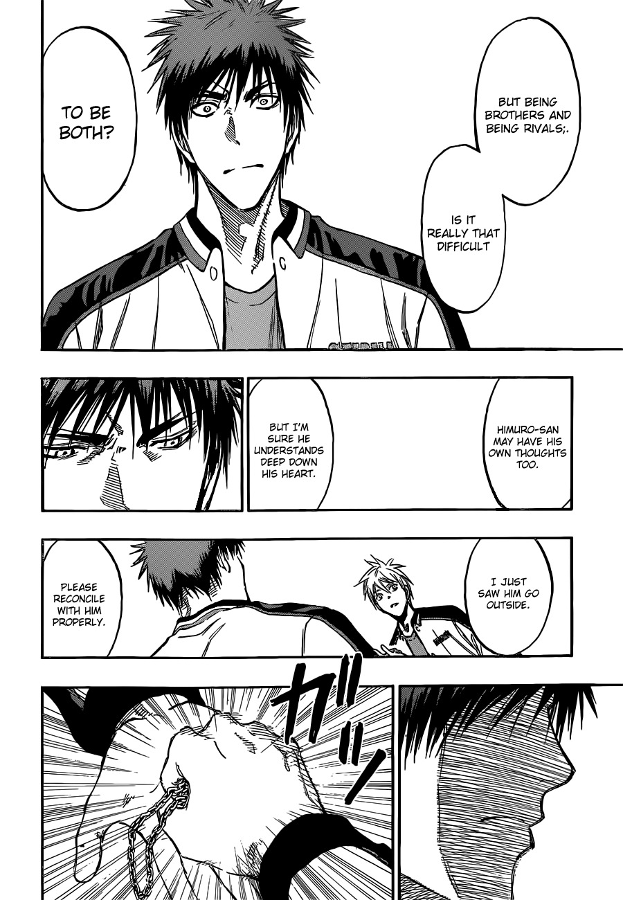 Kuroko no Basket Chapter 169 page 17 - Chapter 169: So, that's just how it is.