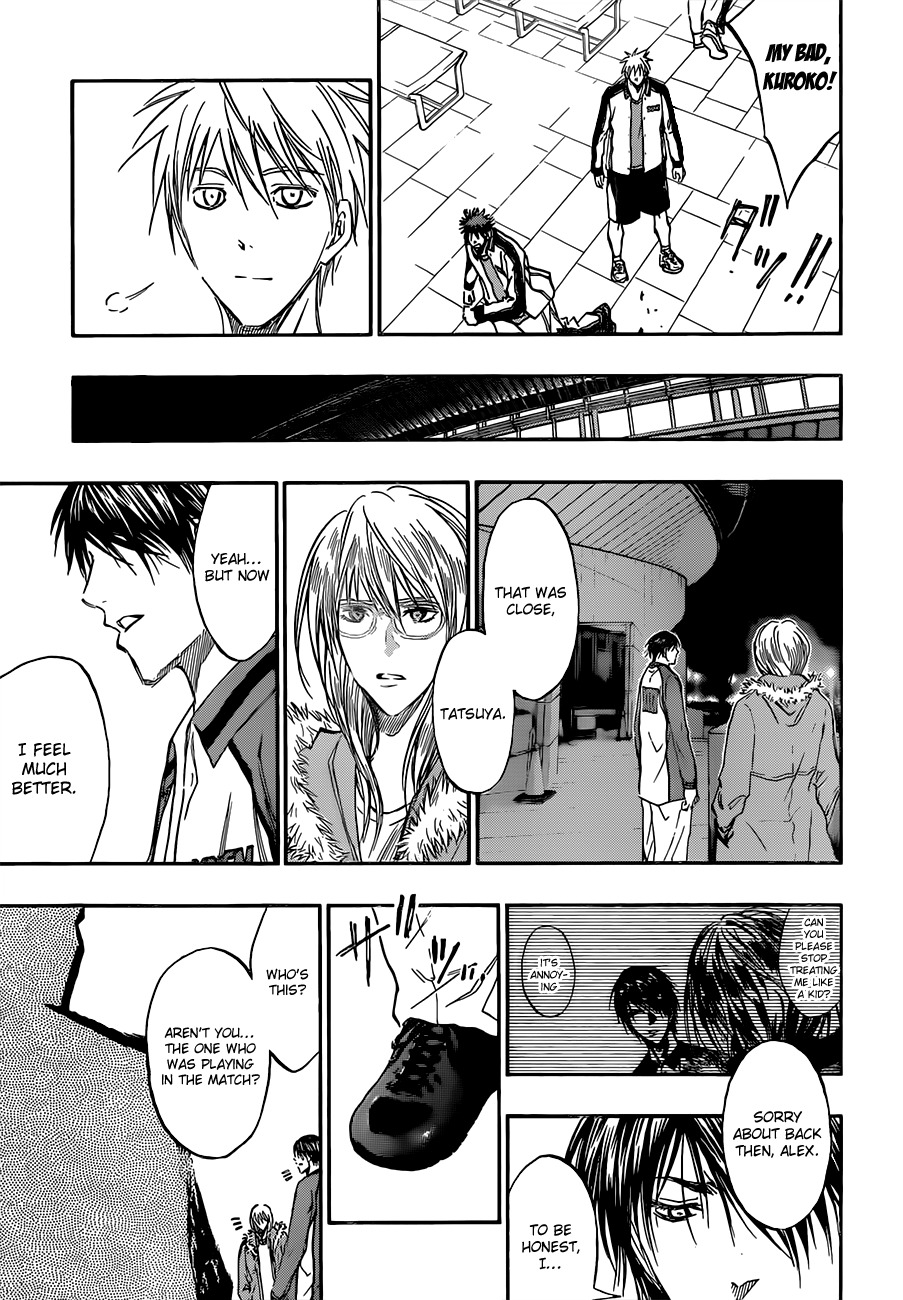 Kuroko no Basket Chapter 169 page 18 - Chapter 169: So, that's just how it is.