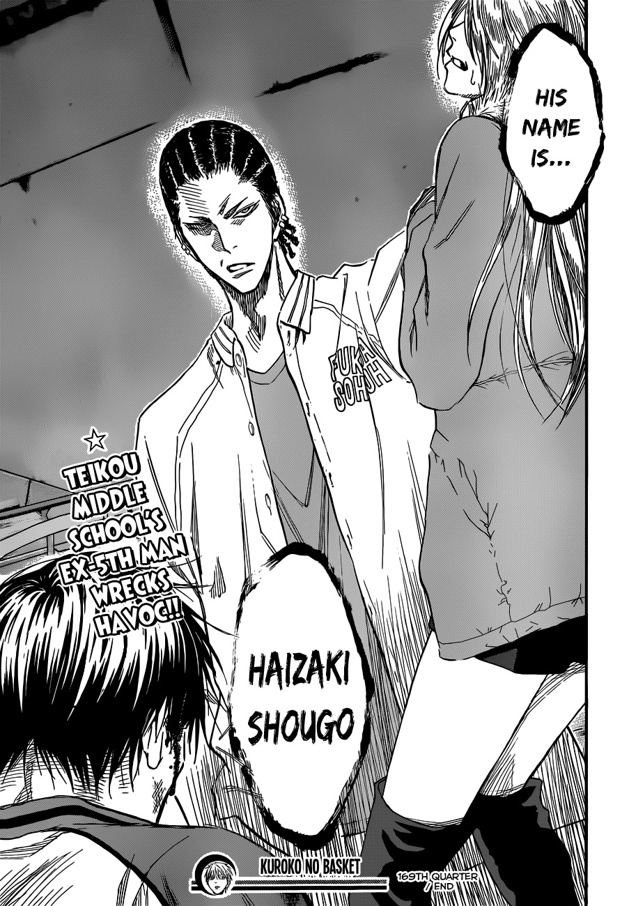Kuroko no Basket Chapter 169 page 22 - Chapter 169: So, that's just how it is.