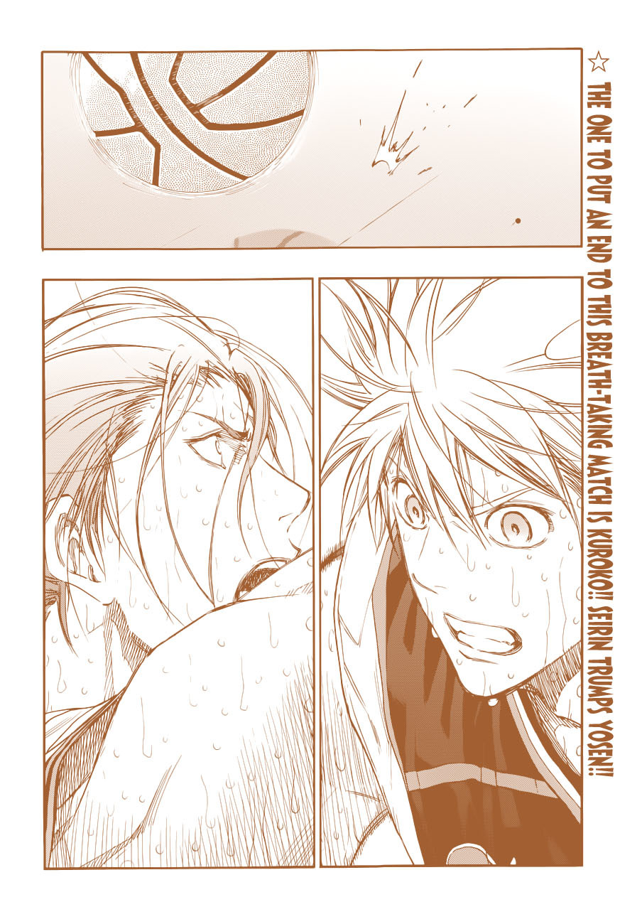 Kuroko no Basket Chapter 169 page 3 - Chapter 169: So, that's just how it is.