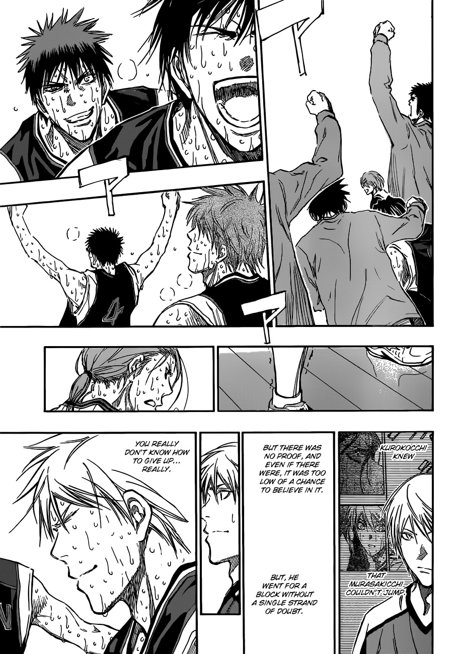 Kuroko no Basket Chapter 169 page 6 - Chapter 169: So, that's just how it is.