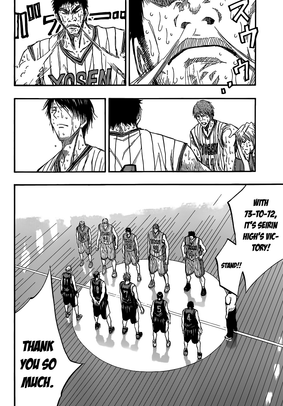 Kuroko no Basket Chapter 169 page 7 - Chapter 169: So, that's just how it is.