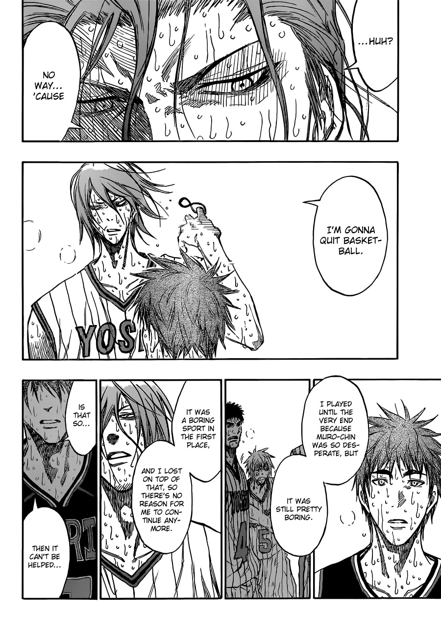 Kuroko no Basket Chapter 169 page 9 - Chapter 169: So, that's just how it is.