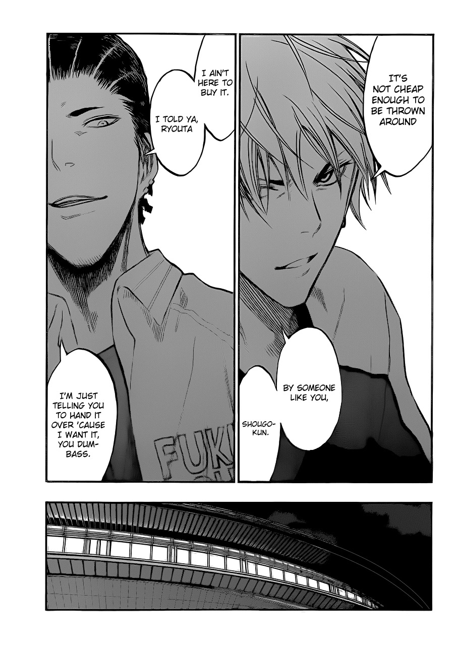 Kuroko no Basket Chapter 170 page 17 - Chapter 170: I'm just killing time.