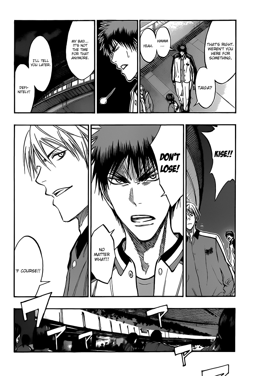 Kuroko no Basket Chapter 170 page 18 - Chapter 170: I'm just killing time.