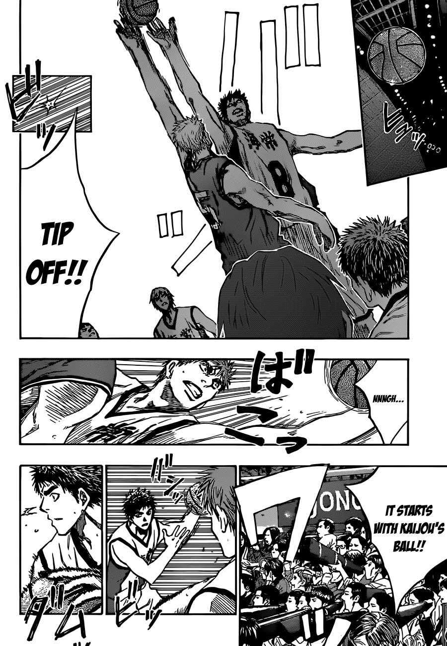 Kuroko no Basket Chapter 171 page 10 - Chapter 171: It's Mine Now