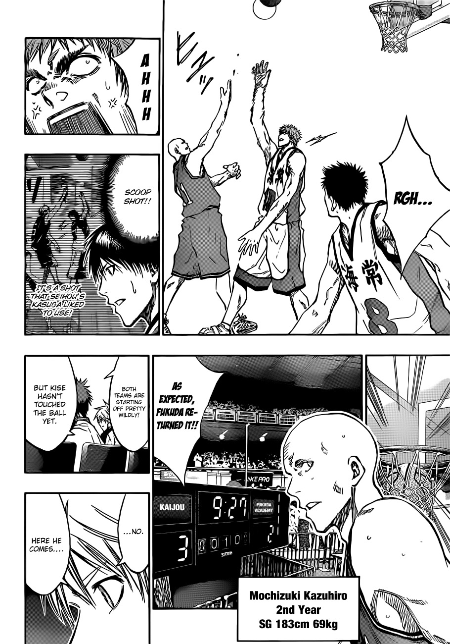 Kuroko no Basket Chapter 171 page 14 - Chapter 171: It's Mine Now