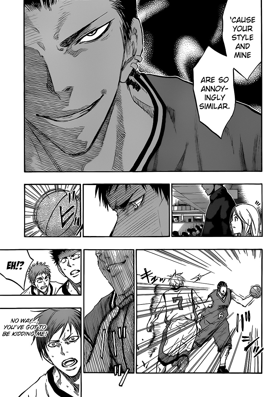 Kuroko no Basket Chapter 171 page 17 - Chapter 171: It's Mine Now