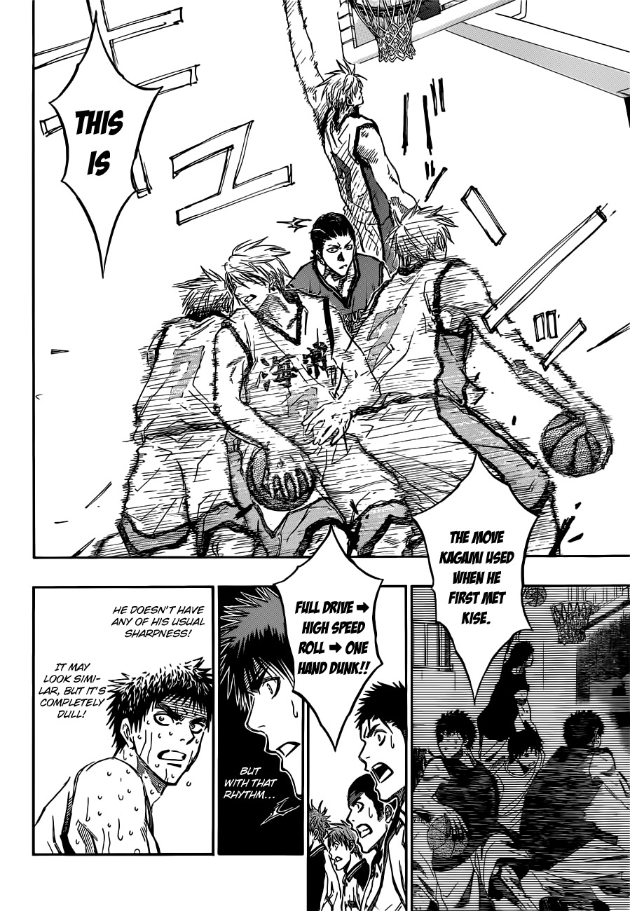 Kuroko no Basket Chapter 172 page 10 - Chapter 172: Don't You Get In My Way!