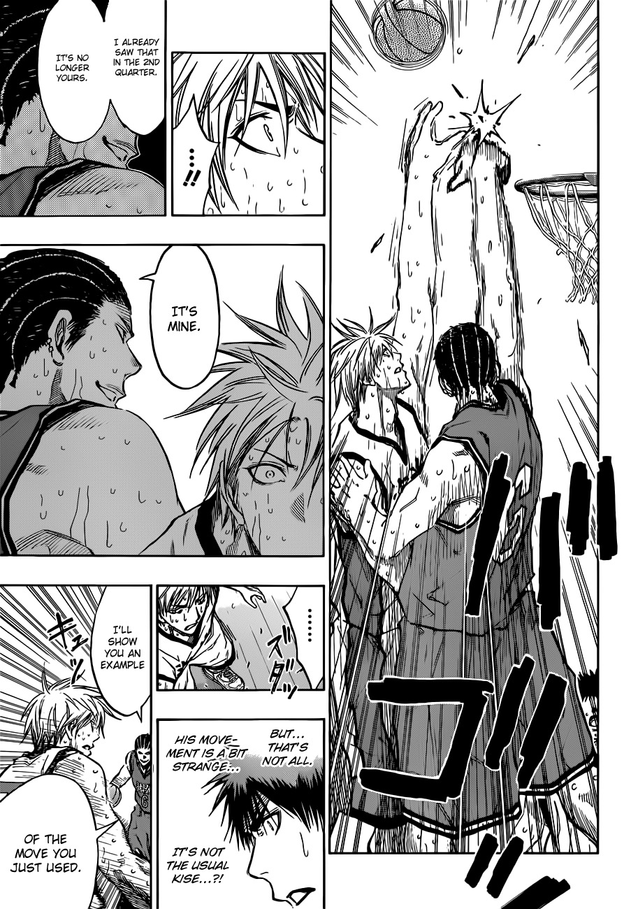 Kuroko no Basket Chapter 172 page 11 - Chapter 172: Don't You Get In My Way!