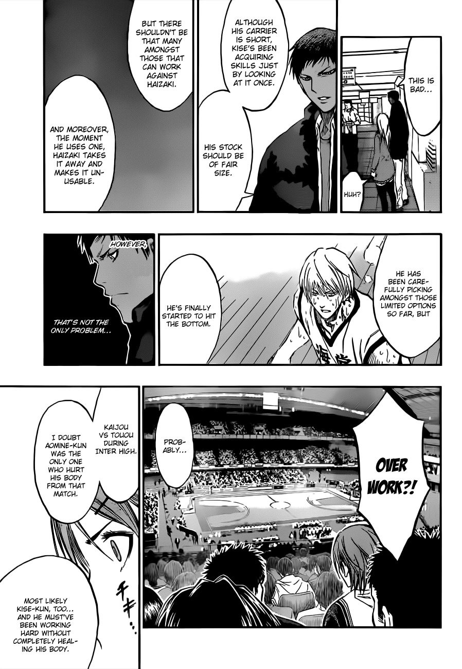 Kuroko no Basket Chapter 172 page 13 - Chapter 172: Don't You Get In My Way!