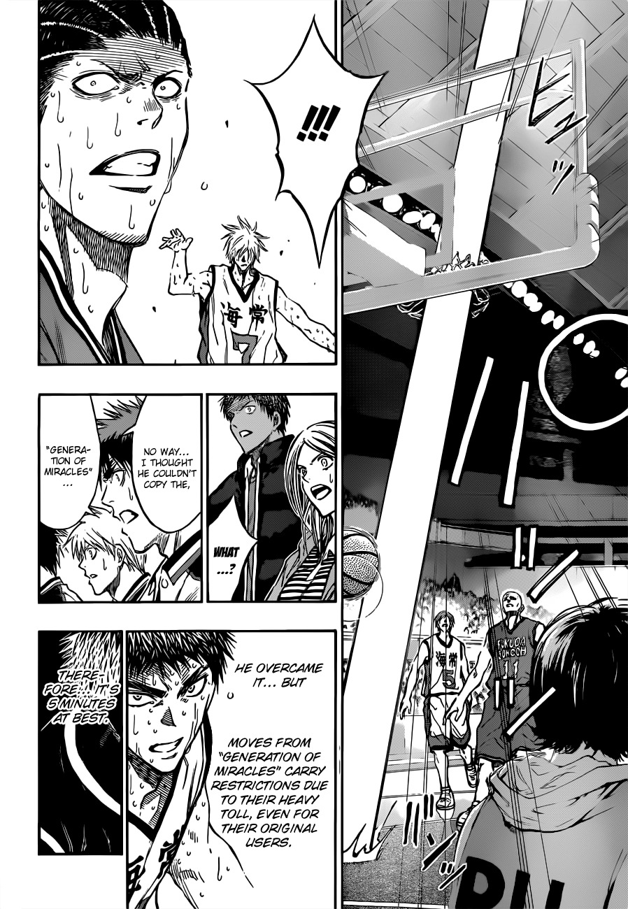 Kuroko no Basket Chapter 172 page 20 - Chapter 172: Don't You Get In My Way!