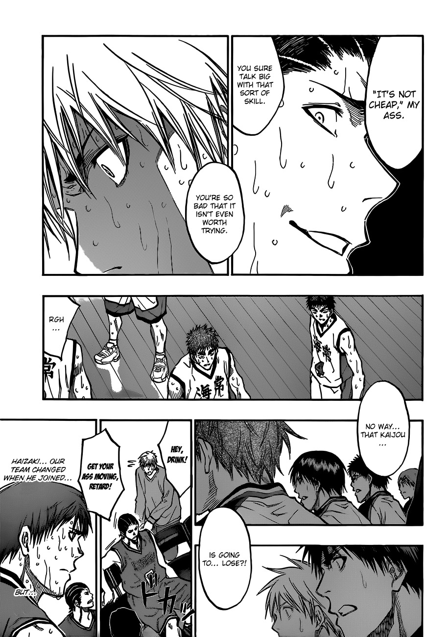 Kuroko no Basket Chapter 172 page 7 - Chapter 172: Don't You Get In My Way!