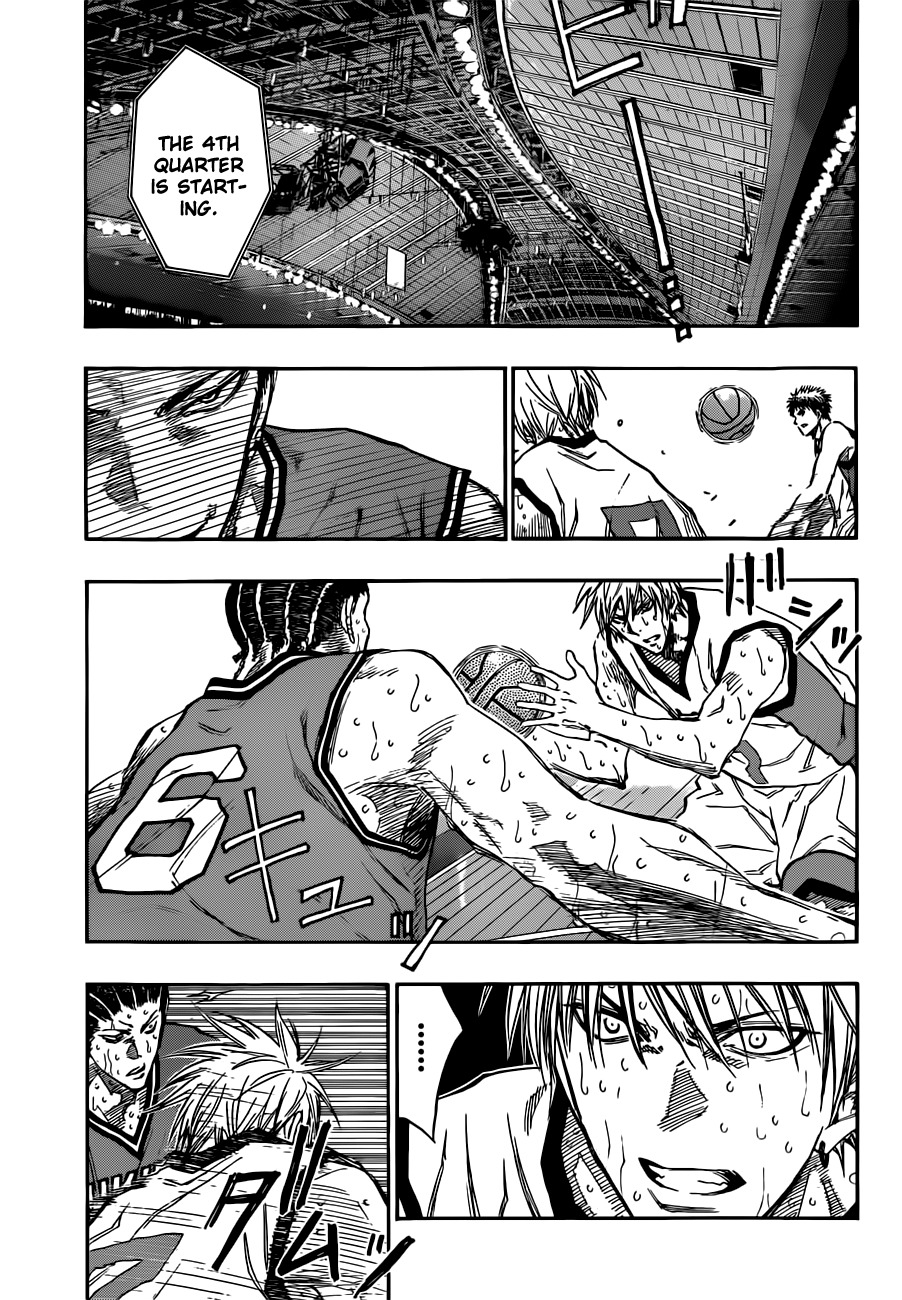 Kuroko no Basket Chapter 172 page 9 - Chapter 172: Don't You Get In My Way!