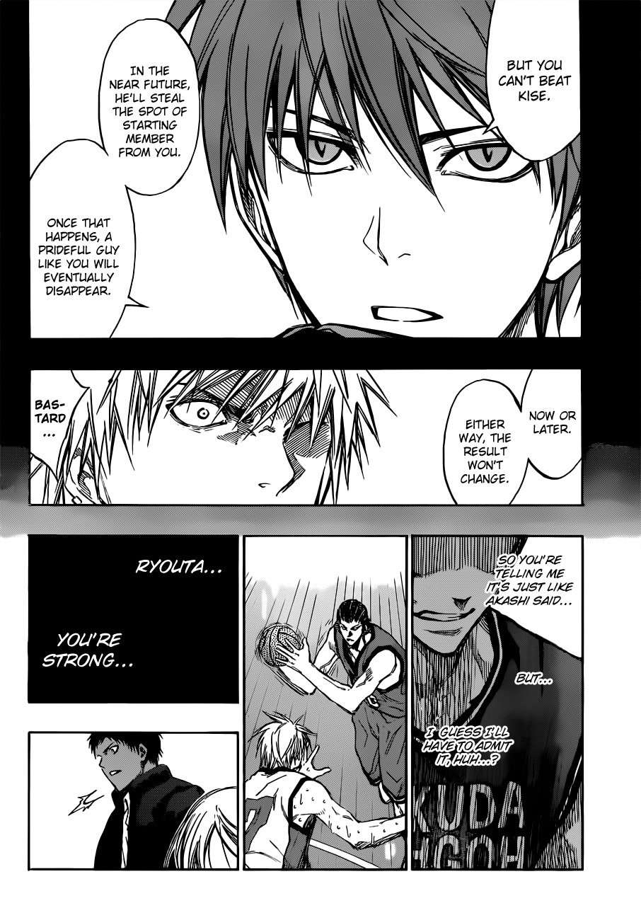 Kuroko no Basket Chapter 173 page 10 - Chapter 173: Give Up