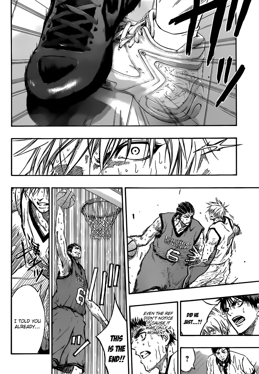 Kuroko no Basket Chapter 173 page 12 - Chapter 173: Give Up