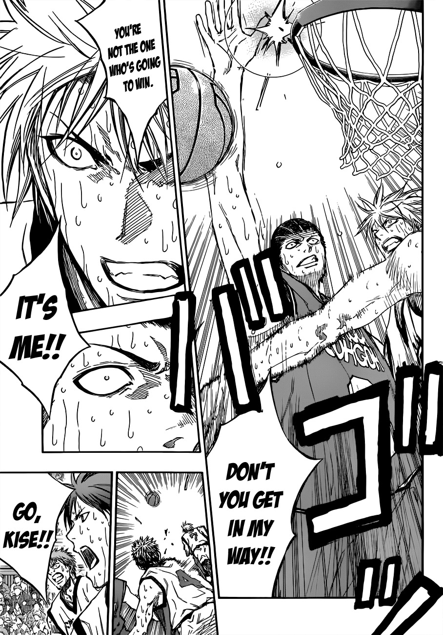 Kuroko no Basket Chapter 173 page 13 - Chapter 173: Give Up