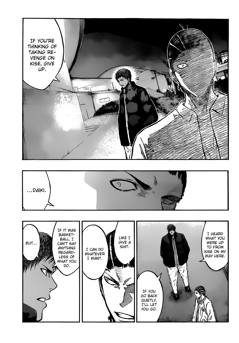 Kuroko no Basket Chapter 173 page 17 - Chapter 173: Give Up
