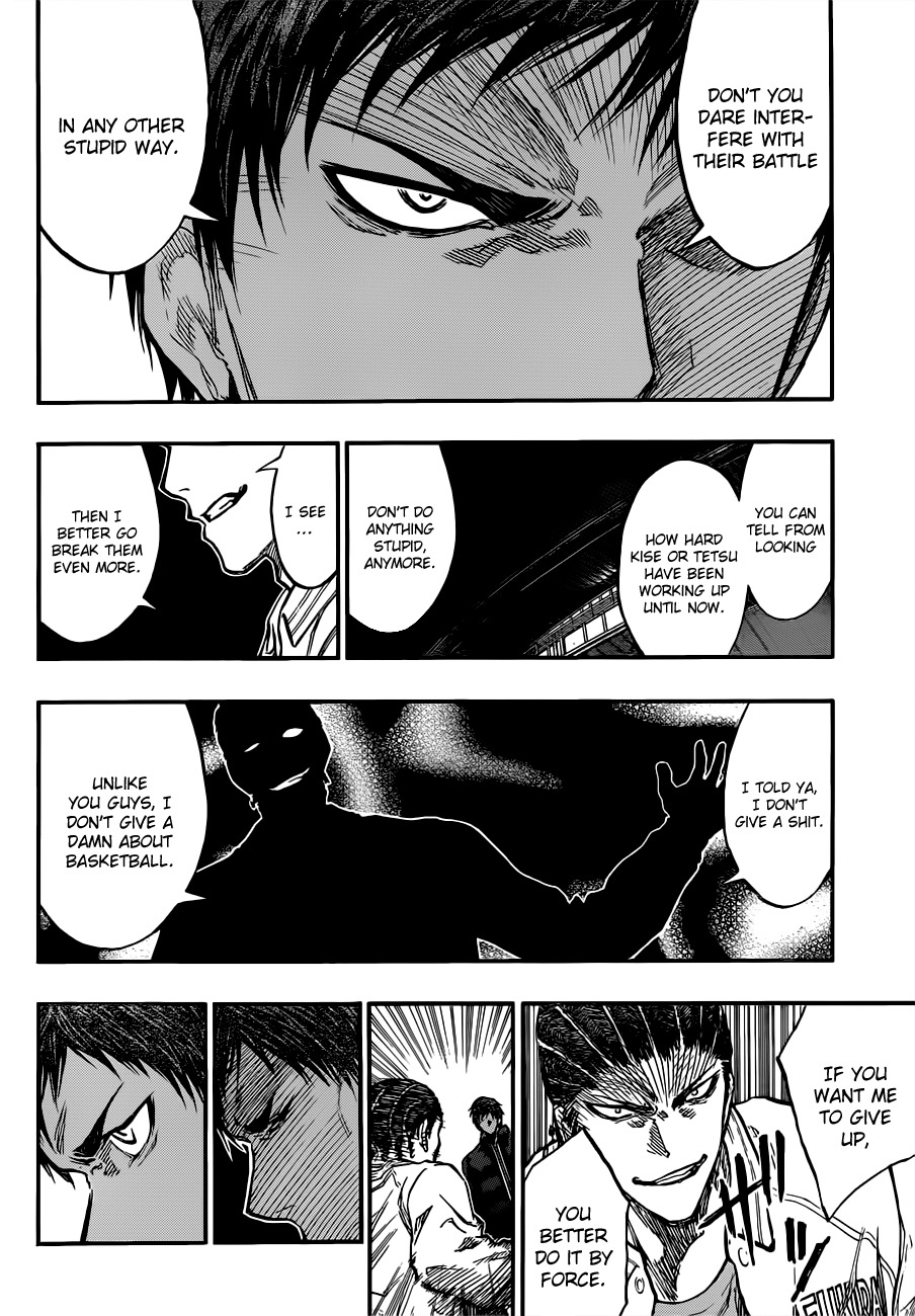 Kuroko no Basket Chapter 173 page 18 - Chapter 173: Give Up