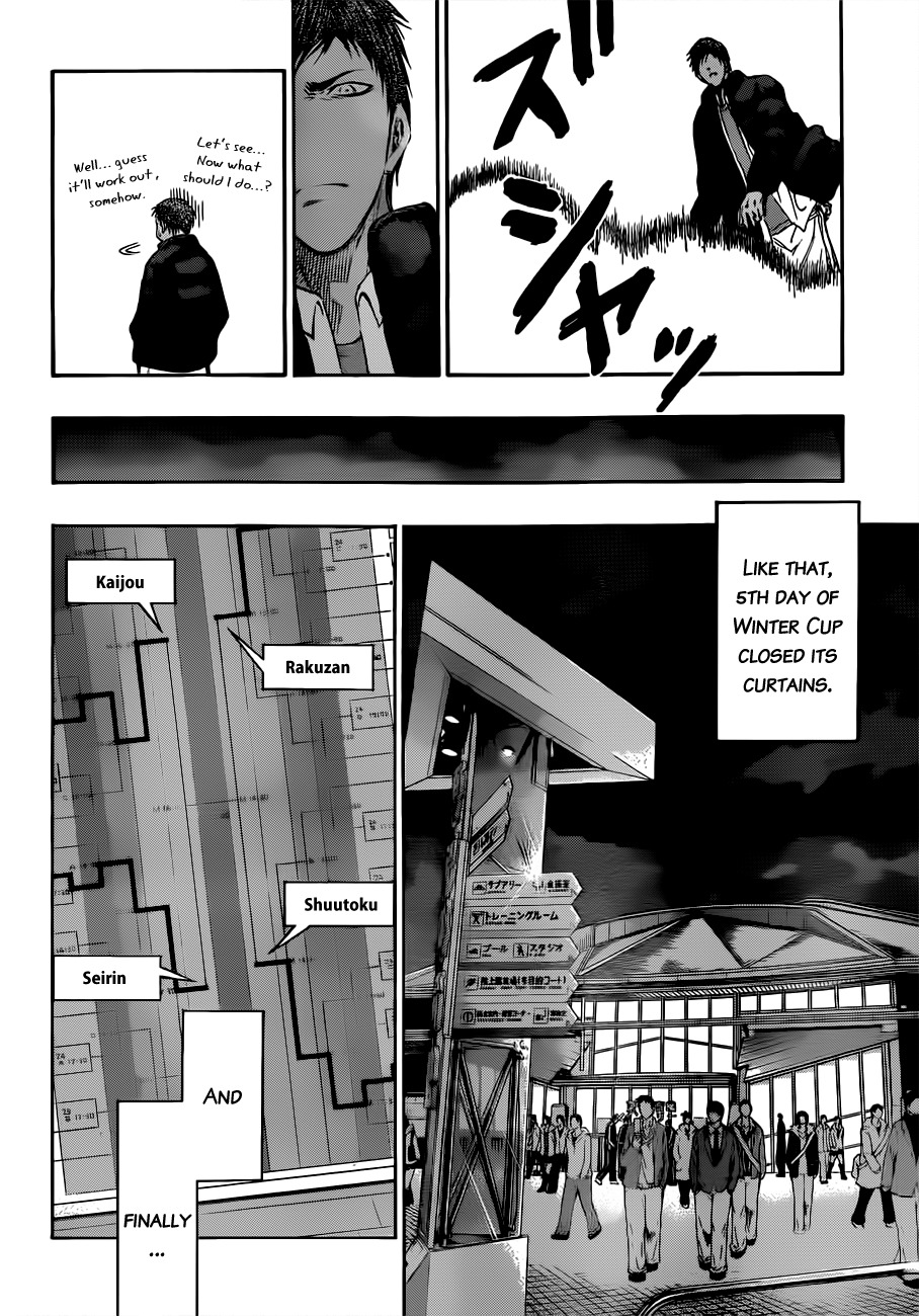 Kuroko no Basket Chapter 173 page 20 - Chapter 173: Give Up