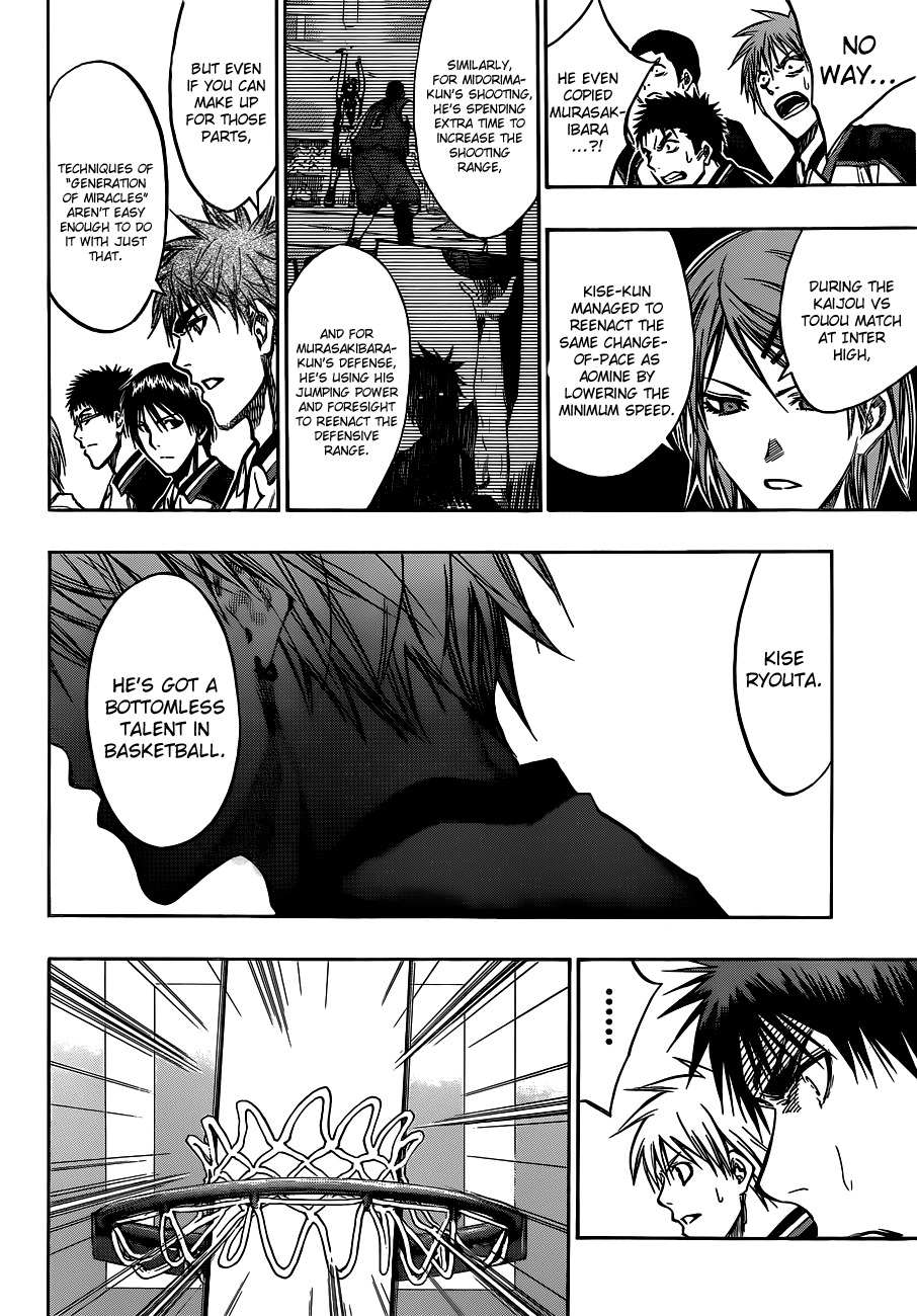 Kuroko no Basket Chapter 173 page 8 - Chapter 173: Give Up