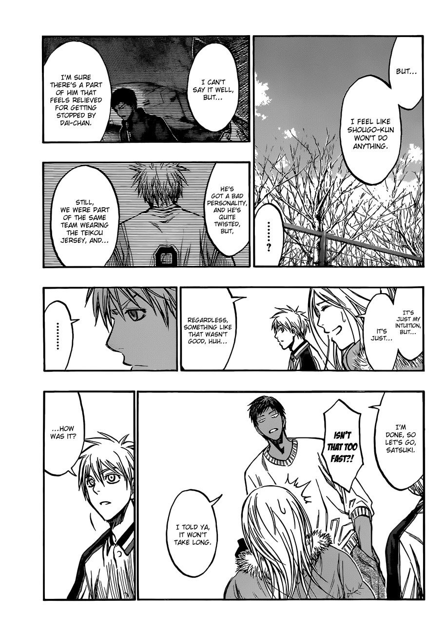 Kuroko no Basket Chapter 174 page 15 - Chapter 174: Fine, I'll take it