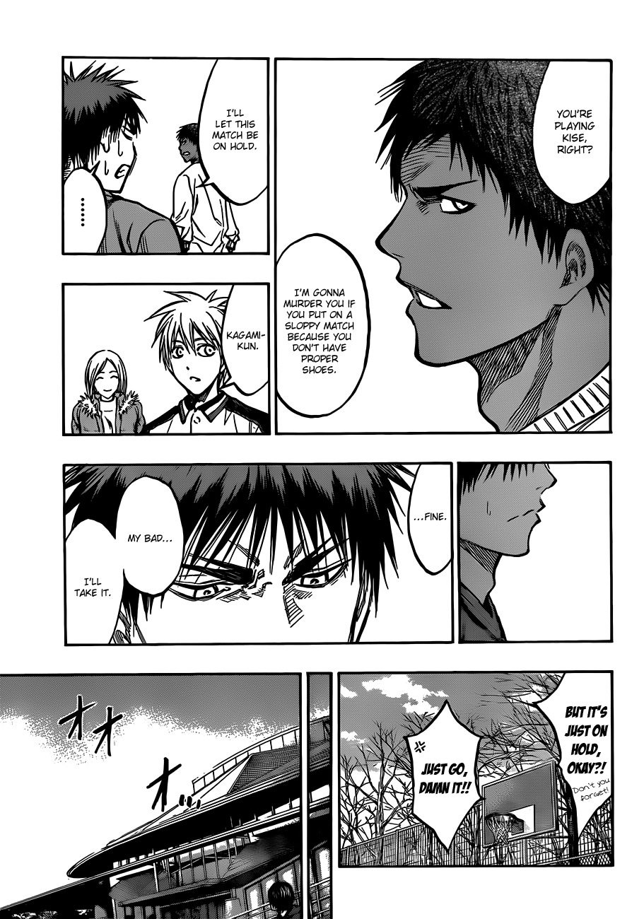 Kuroko no Basket Chapter 174 page 17 - Chapter 174: Fine, I'll take it