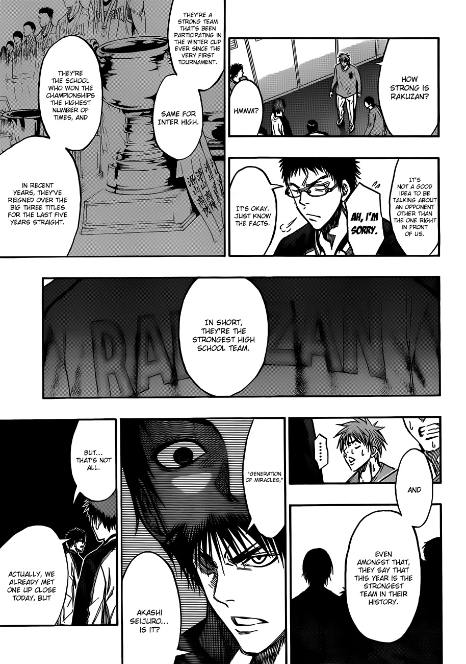 Kuroko no Basket Chapter 174 page 19 - Chapter 174: Fine, I'll take it