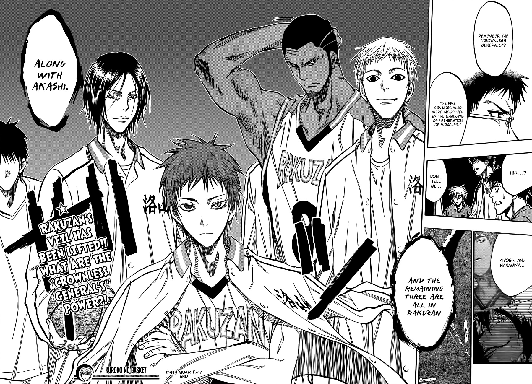 Kuroko no Basket Chapter 174 page 20 - Chapter 174: Fine, I'll take it