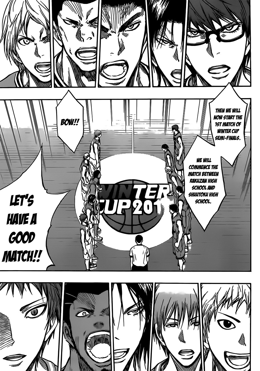 Kuroko no Basket Chapter 175 page 15 - Chapter 175: I'll Teach You