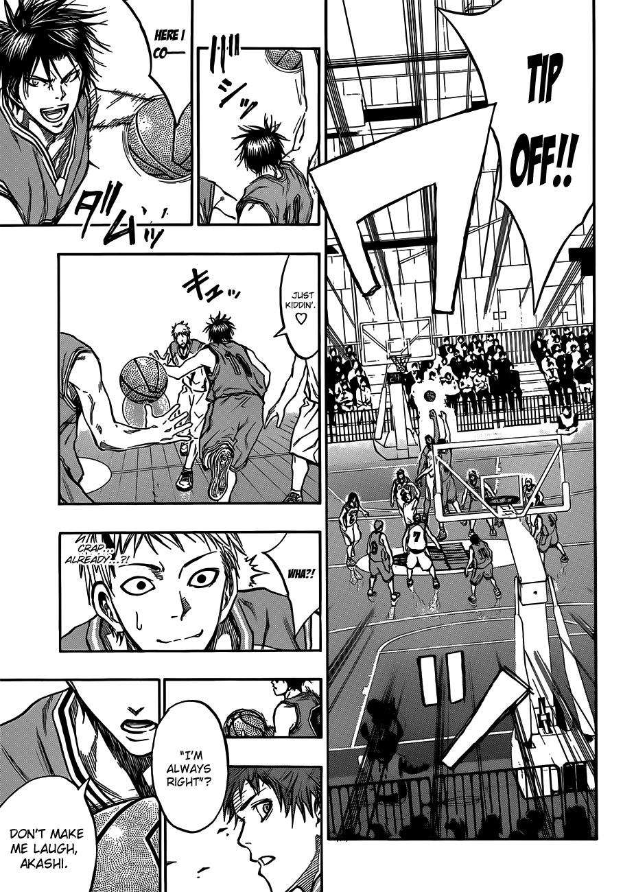 Kuroko no Basket Chapter 175 page 17 - Chapter 175: I'll Teach You