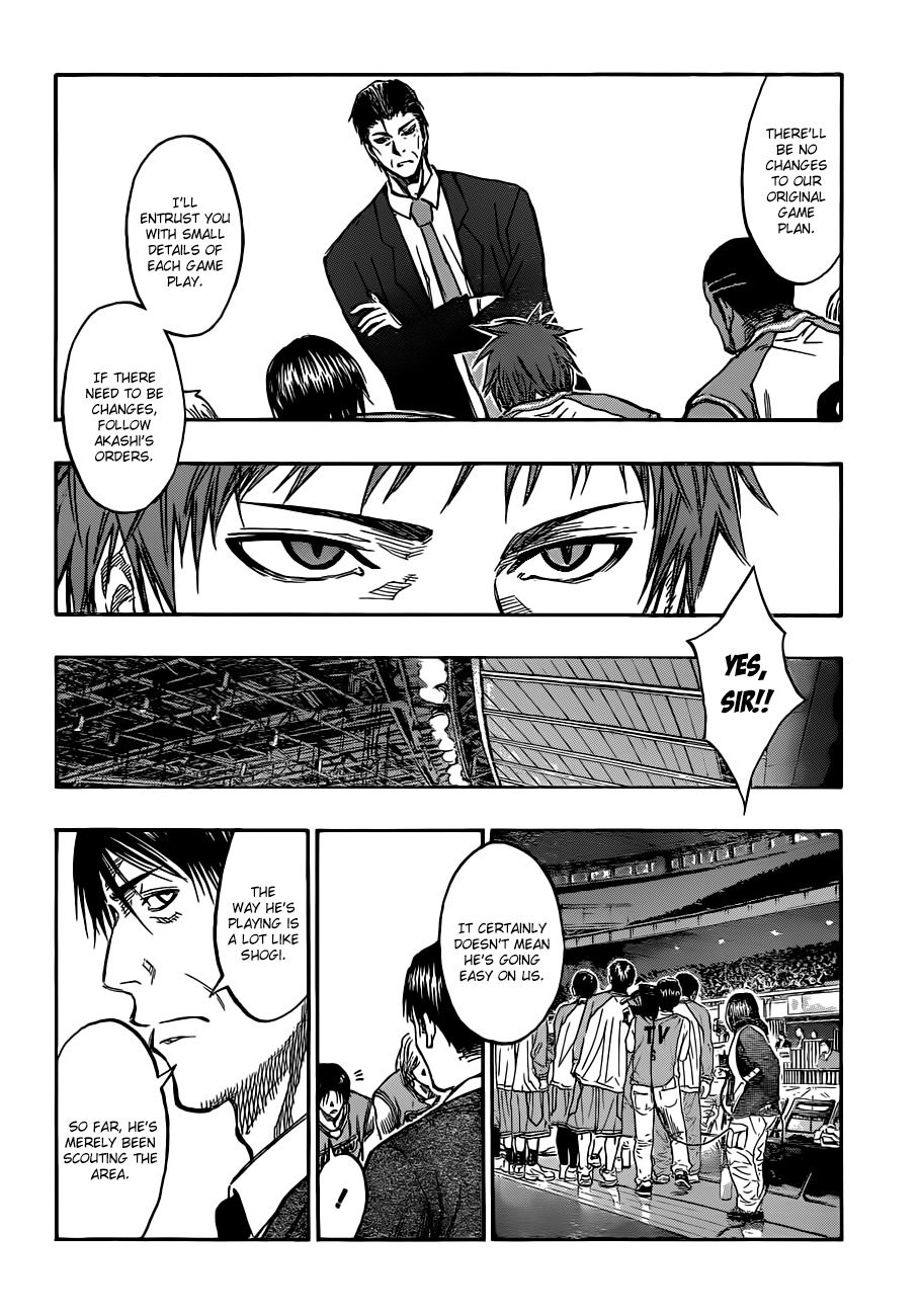 Kuroko no Basket Chapter 176 page 12 - Chapter 176: That's all it is